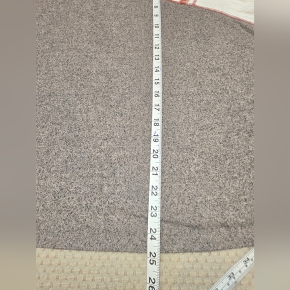 Women's Maurices Colorblock Light-Weight Sweater Gray  Maroon White Size Xl - Picture 8 of 9